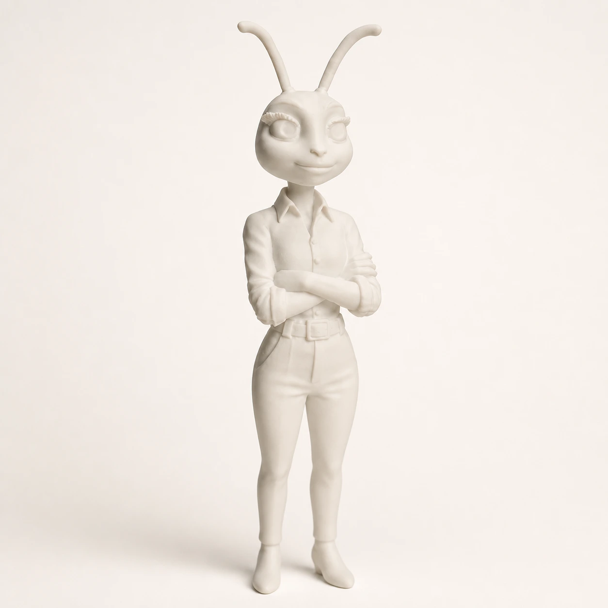 White character custom figurine
